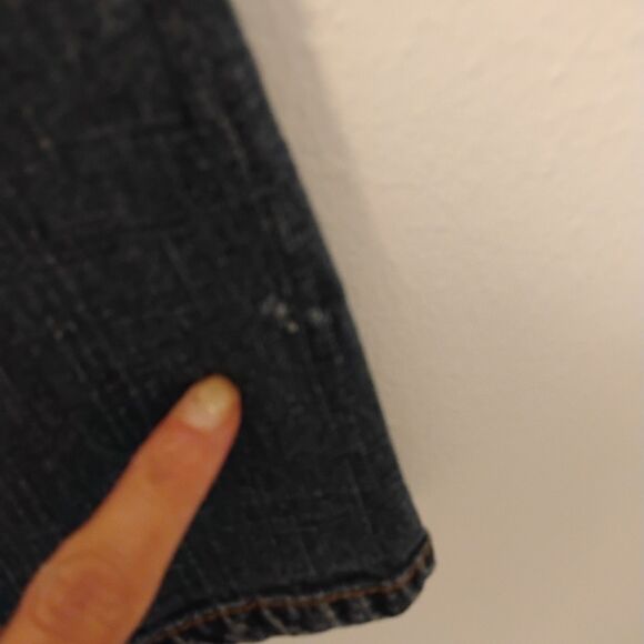 Y2K Arizona Low-rise Bootcut Denim Jeans Hip-huggers City Western Size 9 - Picture 12 of 13